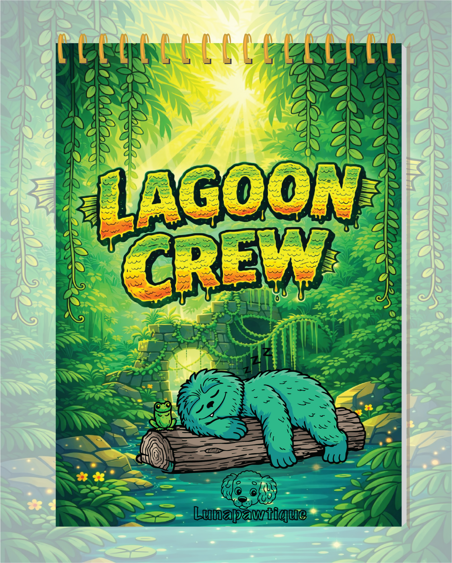 Lagoon Crew Coloring Book
