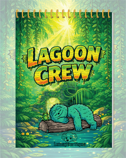 Lagoon Crew Coloring Book