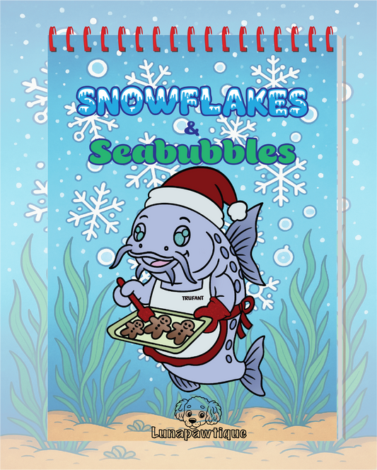 Snowflakes&Seabubbles Coloring book